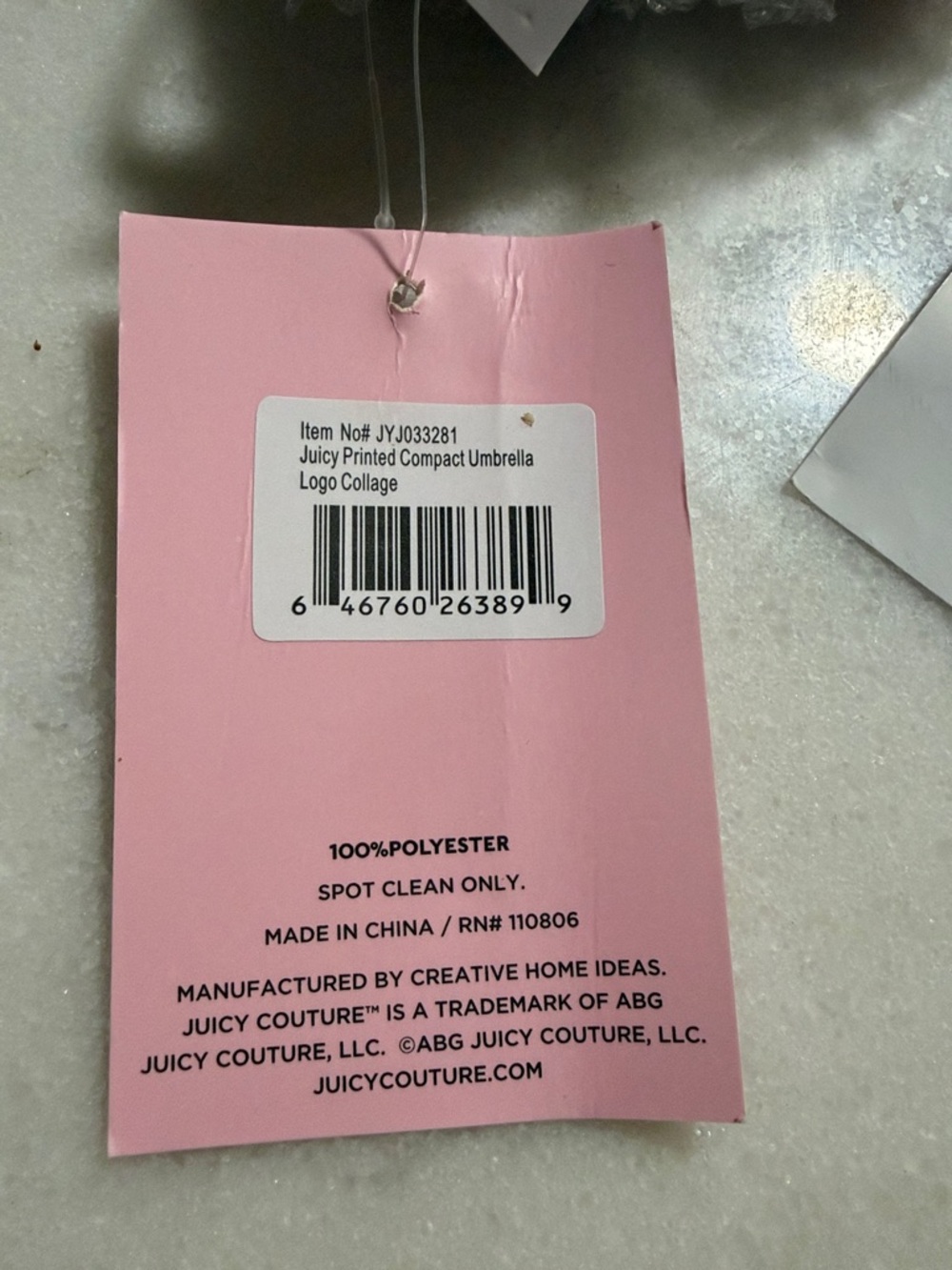 Juicy couture Umbrella - Picture 5 of 5